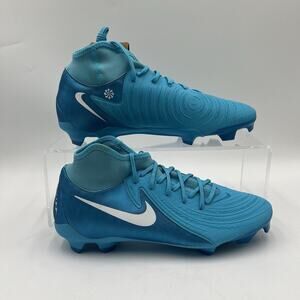Mens Size 9 Nike Phantom Luna 2 Academy FG/MG Blue Soccer Cleat FD6725 400